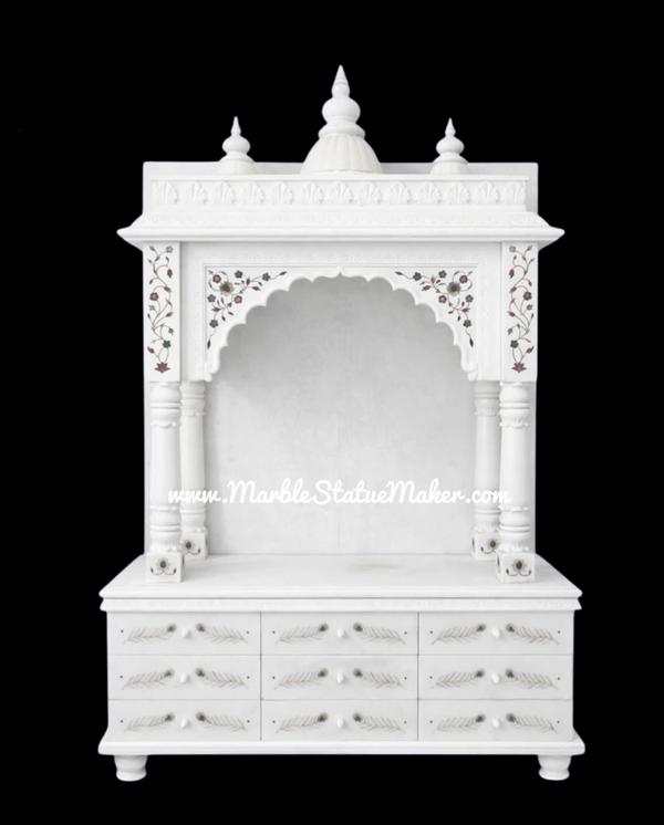 Add elegance, devotion, and traditional beauty to your home with this premium handcrafted Marble Mandir. Designed by skilled Jaipur artisans using high-quality marble, this beautifully carved temple features intricate detailing, smooth finishing, and timeless craftsmanship that enhances the spiritual atmosphere of any space.Perfect for home temples, पूजा rooms, offices, and spiritual interiors, this Marble Mandir provides a peaceful and sacred place for daily worship and meditation. The durable marble construction, artistic carvings, and luxurious appearance make it an ideal choice for both modern and traditional décor.Available in various sizes, designs, and custom patterns, this marble temple is crafted to bring positivity, purity, and divine blessings into your surroundings.Marble Mandir, Marble Temple for Home, Handmade Marble Mandir, Marble Pooja Mandir, Home Temple Marble, Designer Marble Temple, Marble Mandir Jaipur, Religious Marble Furniture, Hindu Temple for Home.