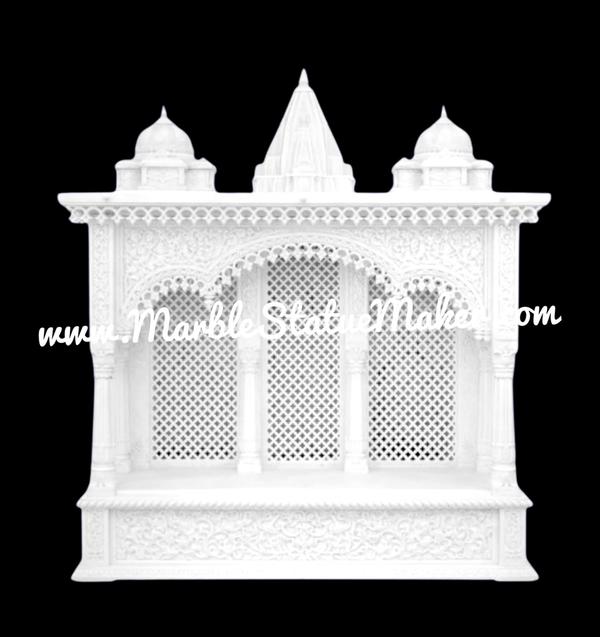 Add elegance, devotion, and traditional beauty to your home with this premium handcrafted Marble Mandir. Designed by skilled Jaipur artisans using high-quality marble, this beautifully carved temple features intricate detailing, smooth finishing, and timeless craftsmanship that enhances the spiritual atmosphere of any space.Perfect for home temples, पूजा rooms, offices, and spiritual interiors, this Marble Mandir provides a peaceful and sacred place for daily worship and meditation. The durable marble construction, artistic carvings, and luxurious appearance make it an ideal choice for both modern and traditional décor.Available in various sizes, designs, and custom patterns, this marble temple is crafted to bring positivity, purity, and divine blessings into your surroundings.Marble Mandir, Marble Temple for Home, Handmade Marble Mandir, Marble Pooja Mandir, Home Temple Marble, Designer Marble Temple, Marble Mandir Jaipur, Religious Marble Furniture, Hindu Temple for Home.