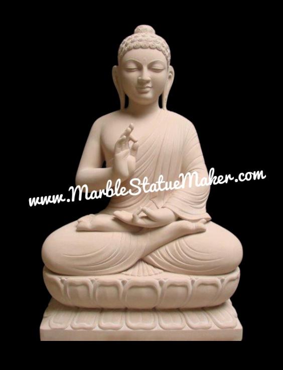 Sandstone Buddha Statue