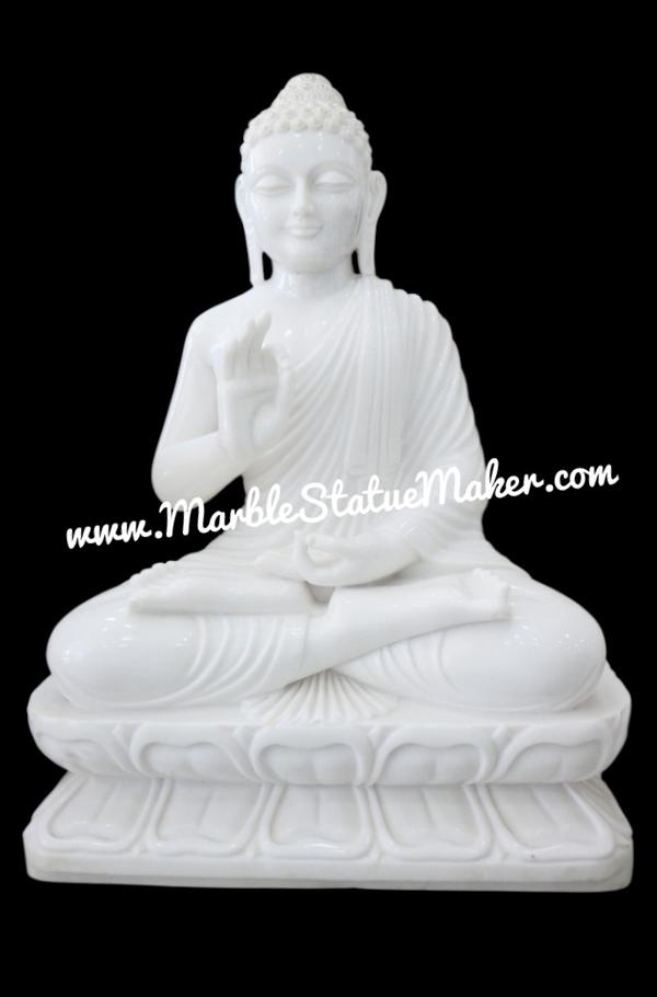 Bring peace, serenity, and positive energy into your space with this beautifully handcrafted Marble Buddha Statue. Expertly carved from premium quality marble by skilled Jaipur artisans, this elegant statue reflects calmness, wisdom, and spiritual harmony through its intricate detailing and smooth polished finish.

Perfect for home décor, meditation spaces, gardens, offices, yoga studios, and spiritual interiors, this Marble Buddha Statue creates a peaceful and relaxing atmosphere. Its durable marble quality, artistic craftsmanship, and timeless design make it an ideal decorative and spiritual centerpiece.

Enhance your surroundings with this symbol of tranquility and mindfulness, crafted with traditional artistry and devotion.

Marble Buddha Statue, Buddha Marble Murti, Handmade Marble Buddha Idol, White Marble Buddha Sculpture, Meditation Buddha Statue, Spiritual Marble Décor, Marble Moorti Jaipur, Decorative Marble Statue, Buddha Idol for Home.
