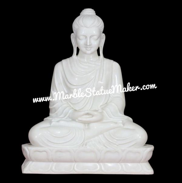 Bring peace, serenity, and positive energy into your space with this beautifully handcrafted Marble Buddha Statue. Expertly carved from premium quality marble by skilled Jaipur artisans, this elegant statue reflects calmness, wisdom, and spiritual harmony through its intricate detailing and smooth polished finish.Perfect for home décor, meditation spaces, gardens, offices, yoga studios, and spiritual interiors, this Marble Buddha Statue creates a peaceful and relaxing atmosphere. Its durable marble quality, artistic craftsmanship, and timeless design make it an ideal decorative and spiritual centerpiece.Enhance your surroundings with this symbol of tranquility and mindfulness, crafted with traditional artistry and devotion.Marble Buddha Statue, Buddha Marble Murti, Handmade Marble Buddha Idol, White Marble Buddha Sculpture, Meditation Buddha Statue, Spiritual Marble Décor, Marble Moorti Jaipur, Decorative Marble Statue, Buddha Idol for Home.