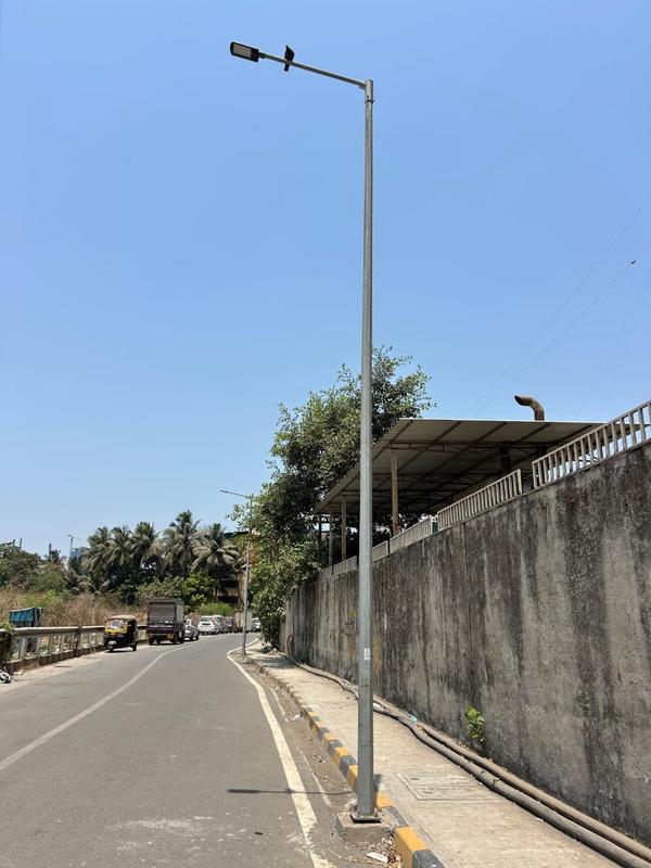 Octagonal Pole is manufactured using high quality high tensile steel material with precision formed octagonal design for superior strength, durability and modern appearance. The pole is available in different heights ranging from 3 Meter to 20 Meter with customized top and bottom diameters as per project requirements. Pole thickness is generally manufactured from 3 mm to 6 mm or as per design load and wind pressure requirement.The pole is designed to withstand high wind velocity and harsh environmental conditions, making it suitable for highways, streets, industrial areas, smart city projects, petrol pumps, parking areas and garden lighting applications. The structure is fabricated with heavy duty base plate and strong foundation support for safe and stable installation.The pole is hot dip galvanized with minimum 65 to 85 micron zinc coating for excellent rust proof protection and long service life. Optional PU Paint or Powder Coating finish is provided for attractive appearance and additional weather resistance. The pole is manufactured with single arm, double arm or customized bracket design as per lighting arrangement.Octagonal Pole offers excellent load carrying capacity, easy installation, low maintenance and long lasting performance with premium finishing and international quality standards.