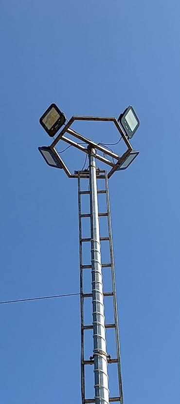 Ladder Type Pole is manufactured using high quality mild steel or high tensile steel material with heavy duty construction for superior strength, durability and safe maintenance access. The pole is available in different heights ranging from 6 Meter to 20 Meter with customized top and bottom dimensions as per project requirements. Pole thickness is generally manufactured from 3 mm to 6 mm depending upon load capacity and wind pressure design.The pole is designed with an inbuilt ladder arrangement for easy climbing and maintenance of lighting fixtures, making it suitable for industrial areas, warehouses, factories, ports, railway yards, highways, petrol pumps and large outdoor lighting applications. The strong structural design provides excellent stability and resistance against high wind velocity and harsh environmental conditions.The pole is hot dip galvanized with minimum 65 to 85 micron zinc coating for excellent corrosion resistance and long term rust proof protection. Optional PU Paint or weather resistant coating is provided for enhanced durability and attractive finish. The pole is supplied with heavy duty base plate, anchor foundation bolts, safety platform and customized brackets for secure installation and maintenance support.Ladder Type Pole offers high load carrying capacity, safe accessibility, low maintenance and long lasting outdoor performance with reliable structural strength and premium quality finishing.