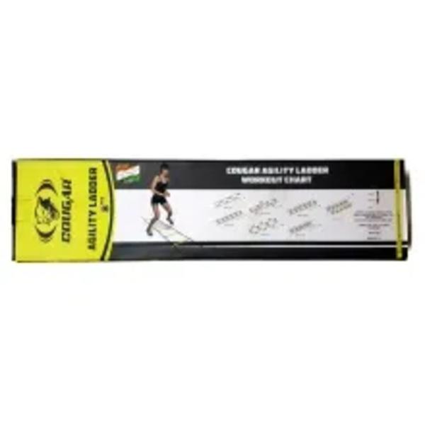Helps Improve Foot Speed and Agility Benefits include better coordination, balance and overall fitnessPerfect for a variety of drills and Warm up activitiesHigh Visibility Flat Plastic RungsQuick Release coupling on Ends so 2+ can be joinedFor Indoor and Outdoor Use
