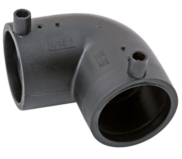 Product OverviewThe Hydure Electrofusion Elbow 90° 2“ (63mm) is a premium-quality HDPE pipe fitting engineered to provide a precise 90-degree change in pipeline direction while maintaining a strong, leak-proof connection. Manufactured from high-grade PE100 polyethylene, this electrofusion elbow delivers exceptional durability, pressure resistance, and long-term performance in demanding applications. The fitting is designed for use with electrofusion welding equipment, ensuring a reliable and permanent joint suitable for both underground and above-ground installations.Technical SpecificationsParameter	DetailsProduct Name	Hydure Electrofusion Elbow 90°Size	2” (63mm)Material	PE100 HDPEAngle	90 DegreeConnection Type	ElectrofusionColor	BlackPressure Rating	Suitable for high-pressure applicationsInstallation	Electrofusion WeldingApplication	Water, Gas & Industrial PipelinesKey FeaturesManufactured from premium-grade PE100 HDPE material.Provides a precise 90-degree directional change in pipelines.Leak-proof electrofusion welded connection.Excellent resistance to corrosion, chemicals, and abrasion.High impact strength and long service life.Suitable for underground and exposed installations.Designed for quick and reliable installation using electrofusion machines.Low maintenance and superior operational reliability.ApplicationsMunicipal Water Supply NetworksHDPE Pipeline ProjectsNatural Gas Distribution SystemsIndustrial Fluid Transfer LinesAgricultural Irrigation SystemsWastewater and Drainage NetworksInfrastructure and Utility ProjectsBenefitsThe Hydure Electrofusion Elbow 90° offers a dependable solution for changing pipeline direction without compromising system integrity. Its electrofusion technology creates a homogeneous joint that is as strong as the pipe itself, reducing the risk of leakage and ensuring long-term performance even under challenging operating conditions.