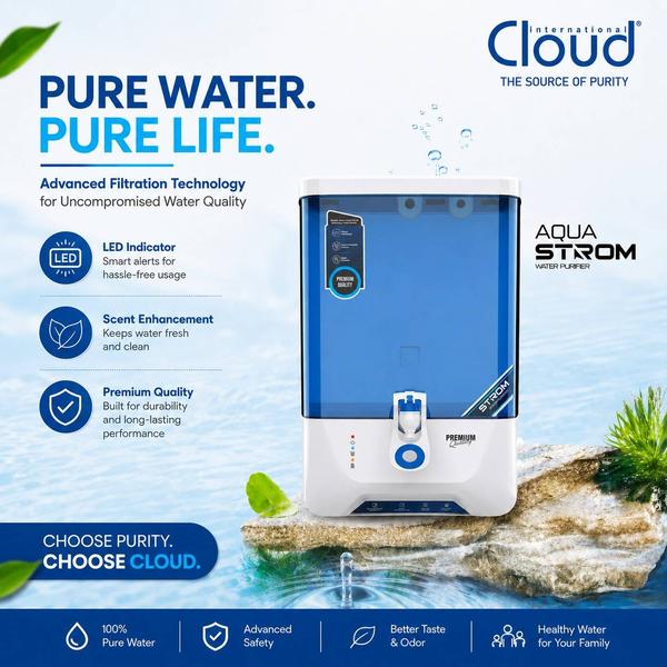 > RO - 5 Stages Purification> 15 Liters/Hour Purification> 9 Liters Storage Tank> Detachable Storage Tank> Smart LED Indication