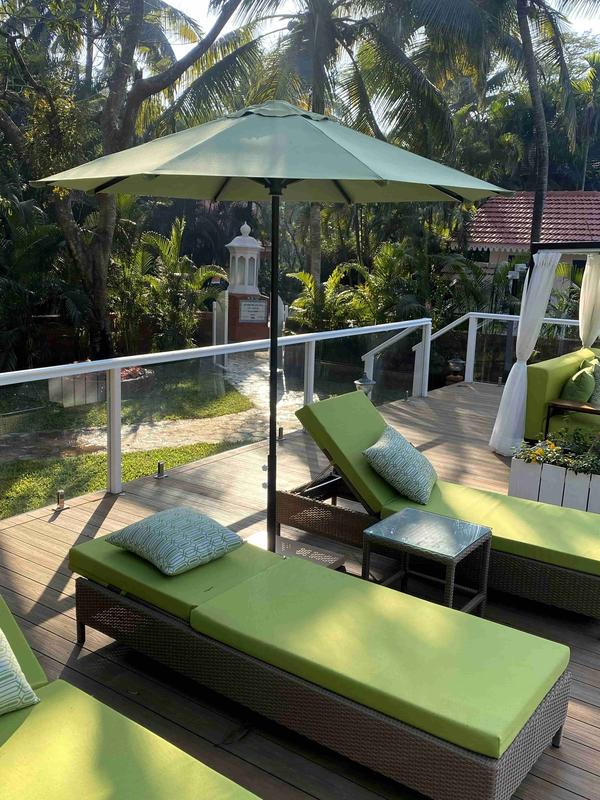 We make available for clients a wide range of Garden Umbrella. This includes tilt umbrellas and without tilt umbrellas. High quality frame and fabric is used while designing umbrellas. These umbrellas are ideal for resorts, open garden restaurants, events or at home. Customization facility for these umbrellas is also provided in shape, size and fabric colour. Garden Umbrella is impromptu shade for events, restaurant terraces or at home.Sai Umbrella - Umbrella Manufacturer In Punehttps://www.saiumbrella.com