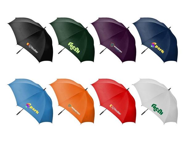 We make available for clients a wide range of Golf Umbrella. High quality windproof system for maximum frame flexibility in stormy conditions, flexible highcarbon ribs, sturdy metal shaft, straight handle with promotional labelling option, plastic tip cup, large, accommodating diameter.Sai Umbrella - Umbrella Manufacturer In Punehttps://www.saiumbrella.com