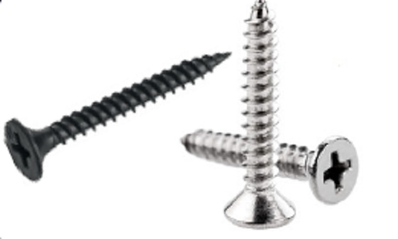 Dry Wall Screws (Black & Nickel) – Premium Quality Fasteners for Gypsum & Drywall ApplicationsLooking for high-quality Dry Wall Screws in Black and Nickel Finish? Our premium drywall screws are designed for secure and reliable fastening of gypsum boards, drywall panels, plasterboards, and light metal or wooden framing structures. Manufactured from high-grade steel, these screws offer excellent strength, durability, and corrosion resistance, making them ideal for residential, commercial, and industrial construction projects.The Black Phosphate Dry Wall Screws provide superior grip and rust protection, making them perfect for indoor drywall installations. The Nickel Finish Dry Wall Screws offer enhanced corrosion resistance and an attractive finish for specialized applications. Featuring a sharp point and deep-thread design, these screws ensure quick penetration, reduced installation time, and strong holding power in drywall and partition systems.Widely used by contractors, builders, interior designers, and construction professionals, our drywall screws are available in various lengths and diameters to meet diverse project requirements. Whether you're installing gypsum partitions, false ceilings, drywall systems, or interior wall panels, these screws deliver long-lasting performance and dependable fastening solutions.Key Features:Available in Black Phosphate and Nickel FinishHigh tensile strength and durabilitySharp point for quick penetrationDeep threads for superior holding powerCorrosion and rust-resistant coatingSuitable for gypsum boards, drywall sheets, and partition systemsIdeal for residential, commercial, and industrial applicationsApplications:Drywall InstallationGypsum Board FixingFalse Ceiling ProjectsInterior Partition SystemsCommercial Fit-OutsConstruction and Renovation Projects