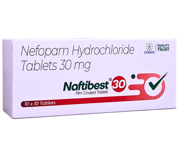 Nefopam Hydrochloride 30 mg Tablets – Effective Pain Management for Acute and Chronic PainNefopam Hydrochloride 30 mg TabletsNefopam Hydrochloride 30 mg Tablets are a non-opioid analgesic medication used for the management of moderate to severe pain. They provide effective pain relief without the respiratory depression and dependency risks commonly associated with opioid medications. Nefopam works through a unique mechanism in the central nervous system, making it a valuable option for patients who require pain control following surgery, injury, or certain chronic pain conditions.Healthcare professionals often prescribe Nefopam Hydrochloride 30 mg Tablets as part of a comprehensive pain management plan. The medication helps improve comfort, mobility, and quality of life by reducing pain intensity and supporting faster recovery.What Are Nefopam Hydrochloride 30 mg Tablets?Nefopam Hydrochloride is a centrally acting analgesic that belongs to a class of non-opioid pain-relieving medicines. Unlike traditional anti-inflammatory drugs, Nefopam primarily works within the central nervous system to reduce pain perception.The medication is commonly used when effective pain relief is required but opioid use is undesirable or needs to be minimized. Nefopam Hydrochloride 30 mg Tablets are suitable for various pain conditions and are often used in hospitals and clinical settings as well as for outpatient pain management.CompositionEach tablet contains:Nefopam Hydrochloride 30 mgThe active ingredient is carefully formulated to provide reliable analgesic effects and support pain control in a wide range of clinical situations.How Nefopam Hydrochloride 30 mg Tablets WorkNefopam acts on the central nervous system by influencing neurotransmitters involved in pain signaling.Its mechanism includes:Inhibition of pain signal transmission in the brain and spinal cordModulation of serotonin, norepinephrine, and dopamine pathwaysReduction of pain perception without causing significant respiratory depressionSupport for effective pain control without opioid-related dependency concernsThis unique action makes Nefopam a useful option for patients requiring non-opioid pain management.Uses of Nefopam Hydrochloride 30 mg TabletsNefopam Hydrochloride 30 mg Tablets are prescribed for various painful conditions.1. Postoperative Pain ManagementThe medication is commonly used after surgical procedures to reduce pain and improve patient comfort during recovery.Benefits:Helps control moderate to severe postoperative painReduces discomfort during healingSupports faster recovery and mobility2. Musculoskeletal PainNefopam may be prescribed for painful musculoskeletal conditions affecting muscles, ligaments, and joints.Common conditions include:Muscle injuriesSprains and strainsBack painNeck pain3. Trauma and Injury-Related PainPatients experiencing pain after accidents or injuries may benefit from Nefopam therapy.It may help with:Soft tissue injuriesFracture-related discomfortSports injuries4. Chronic Pain ManagementIn selected patients, Nefopam can be incorporated into long-term pain management strategies under medical supervision.Conditions may include:Chronic musculoskeletal painPersistent pain syndromesNeuropathic pain adjunct therapy5. Cancer-Related Pain SupportNefopam may be used alongside other analgesics in comprehensive pain management plans for cancer patients.6. Pain Associated with Medical ProceduresHealthcare providers may use Nefopam to manage pain before or after certain medical procedures.Key Benefits of Nefopam Hydrochloride 30 mg TabletsEffective Pain ReliefNefopam provides reliable relief from moderate to severe pain, helping patients perform daily activities more comfortably.Non-Opioid AnalgesicUnlike opioids, Nefopam offers pain control without the same level of dependency risk.Advantages include:Lower addiction potentialReduced respiratory depression riskUseful alternative when opioids are unsuitableSupports Postoperative RecoveryEffective pain management allows patients to move more comfortably after surgery and may contribute to improved recovery outcomes.Centrally Acting MechanismNefopam targets pain pathways within the central nervous system, providing a unique approach to pain control.Improved Quality of LifeBy reducing pain intensity, patients often experience:Better physical functionImproved sleep qualityEnhanced daily productivityGreater overall comfortCan Be Used in Multimodal Pain ManagementNefopam is frequently included in combination pain-management strategies to improve treatment outcomes while reducing reliance on stronger analgesics.Who May Benefit from Nefopam Hydrochloride 30 mg Tablets?This medication may be suitable for:Adults experiencing moderate to severe painPost-surgical patientsIndividuals with musculoskeletal injuriesPatients requiring non-opioid pain managementThose recovering from trauma or injuryPatients requiring adjunctive chronic pain treatmentA healthcare professional will determine whether Nefopam is appropriate based on the patient's medical condition and treatment goals.Recommended DosageThe dosage of Nefopam Hydrochloride 30 mg Tablets should always be determined by a qualified healthcare provider.General Administration GuidelinesTake exactly as prescribed.Swallow the tablet with water.Follow the prescribed treatment schedule.Do not exceed the recommended dose.Continue treatment only for the duration advised by your physician.Dosage may vary depending on pain severity, patient age, and overall health condition.Side Effects of Nefopam Hydrochloride 30 mg TabletsLike all medications, Nefopam may cause side effects in some individuals.Common Side EffectsNauseaSweatingDry mouthDizzinessHeadacheIncreased heart rateNervousnessThese effects are generally mild and temporary.Less Common Side EffectsBlurred visionDifficulty sleepingTremorsFatigueDigestive discomfortRare but Serious Side EffectsSeek immediate medical attention if you experience:Severe allergic reactionsDifficulty breathingSignificant palpitationsSevere confusionConvulsions or seizuresPrecautions and WarningsBefore using Nefopam Hydrochloride 30 mg Tablets, discuss your medical history with your healthcare provider.Use with Caution in Patients with:Heart diseaseLiver impairmentKidney disordersGlaucomaUrinary retention problemsSeizure disordersPregnancy and BreastfeedingThe use of Nefopam during pregnancy or breastfeeding should only occur under medical supervision after careful evaluation of risks and benefits.Driving and Operating MachineryNefopam may cause dizziness or drowsiness in some patients.Avoid:DrivingOperating heavy machineryActivities requiring full alertnessuntil you know how the medication affects you.Drug InteractionsInform your healthcare provider about all medications you are taking.Potential interactions may occur with:AntidepressantsSedativesCentral nervous system depressantsAnticholinergic medicationsOther pain-relieving medicinesProfessional medical guidance helps minimize interaction risks.Storage InstructionsTo maintain product quality:Store in a cool, dry place.Protect from direct sunlight.Keep away from moisture.Store below the recommended temperature.Keep out of reach of children.Frequently Asked Questions (FAQs)What is Nefopam Hydrochloride 30 mg Tablets used for?It is used for the management of moderate to severe pain, including postoperative pain, injury-related pain, and certain chronic pain conditions.Is Nefopam an opioid?No. Nefopam is a non-opioid analgesic that works through central nervous system pathways.Can Nefopam help after surgery?Yes. It is commonly prescribed for postoperative pain management and recovery support.Does Nefopam cause addiction?Nefopam has a significantly lower dependency risk compared to opioid pain medications when used as prescribed.How quickly does Nefopam work?Pain relief may begin relatively soon after administration, though individual responses can vary.Can elderly patients use Nefopam?It may be used in older adults under close medical supervision, with dosage adjustments when necessary.Why Choose Nefopam Hydrochloride 30 mg Tablets?Nefopam Hydrochloride 30 mg Tablets offer an effective, non-opioid approach to pain management. Their unique mechanism of action helps control pain while reducing concerns associated with opioid medications. The medication is widely used for postoperative recovery, injury-related discomfort, and selected chronic pain conditions.Key advantages include:Effective moderate to severe pain reliefNon-opioid formulationCentrally acting analgesic actionSupports postoperative recoveryLower risk of respiratory depressionUseful in multimodal pain management strategiesHelps improve patient comfort and quality of lifeConclusionNefopam Hydrochloride 30 mg Tablets are a trusted non-opioid analgesic option for managing moderate to severe pain. By acting on central pain pathways, they provide effective pain relief while helping reduce dependence on opioid medications. Whether used for postoperative recovery, musculoskeletal injuries, trauma-related pain, or selected chronic pain conditions, Nefopam supports improved comfort, mobility, and overall well-being.