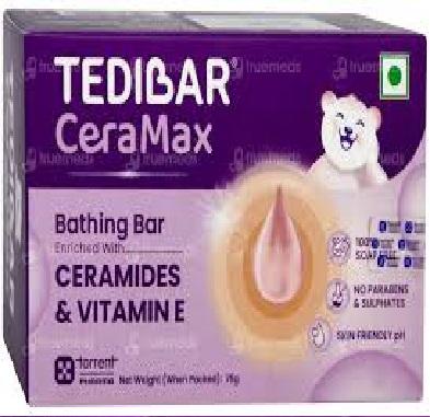 TEDI BAR 75 GMSTedibar bathing bar is completely soap-free to protect against irritation. It acts as a gentle cleanser that keeps your baby's skin soft and supple.
