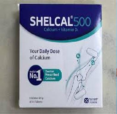 Stay Strong with Shelcal500 – Calcium Tablets for Men and Women, Enriched with Vitamin D3 to Support Bone Density, Muscle Strength, and Daily Wellness.