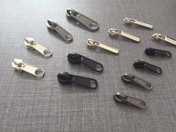 #5 no CFC slider available in silver, gunmetal, Black coating and can be easily customised in all wanted colours.
