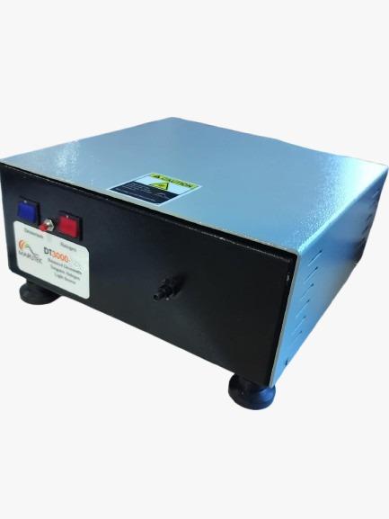 DT-3000 combination of Deuterium-Tungsten-Halogen light source, with a single beam output of halogen through a see-thru deuterium electrode which provides continuous spectrum of 200nm to 2100nm. The DT-3000 is powered by Hamamatsu state of art, high power, high brightness, UV source which provides a very stable output and a long life.
