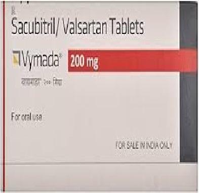 Vymada 200 Tablet is used to treat heart failure. It helps reduce the risk of hospitalization and death in adults with chronic heart failure.