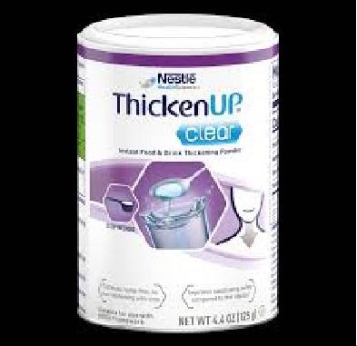Resource ThickenUp Clear is a Food for Special Medical Purposes for the dietary management of patients with dysphagia (swallowing difficulties).