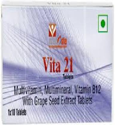 Tablets are a multivitamin supplement that promotes overall well-being and daily energy with essential vitamins, minerals, and antioxidants.