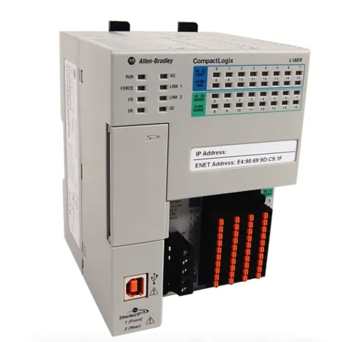 Allen-Bradley 1769-L18ER-BB1B is a CompactLogix 5370 L1 controller product image