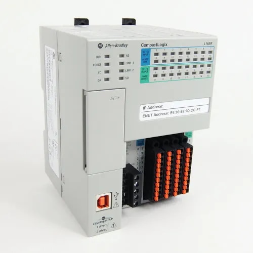 Allen-Bradley 1769-L19ER-BB1B is a CompactLogix 5370 product image