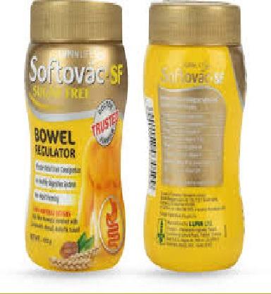 Softovac Bowel Regulator Powder is used as a natural remedy for constipation, indigestion, and other digestive problems.