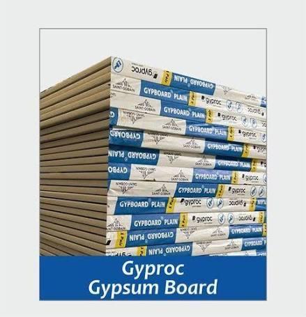 Gyproc Gypsum Board For Drywall Partitions and False Ceiling 