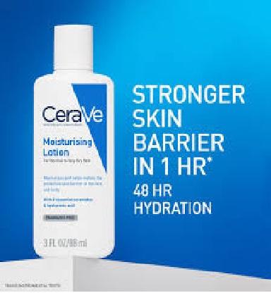 CeraVe Moisturizing lotion is designed with dermatologists, is non-comedogenic, is non-greasy, is free from fragrance and parabens, and is safe to use.