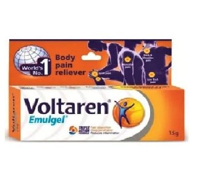 VOLTAREN TOPICAL GELVoltaren topical gel (diclofenac) is a nonsteroidal anti-inflammatory drug (NSAID) used to temporarily relieve joint pain, stiffness, and inflammation caused by osteoarthritis