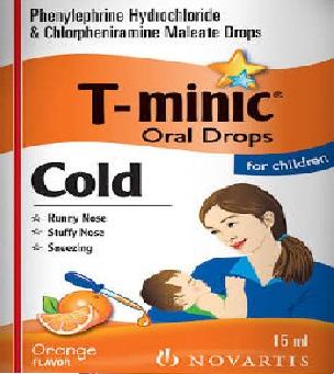 T Minic 2 5mg Oral Drop Orange 15ml is an oral fixed-dose combination designed to tackle the multi-symptom nature of respiratory allergies and infections.