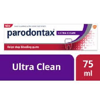 Parodontax toothpaste is clinically proven to be 4X more effective at removing plaque, the main cause of gum problems, than regular toothpaste.