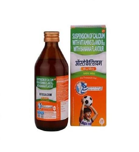 OSTOCALCIUM B12 BANANA SYP 200ML