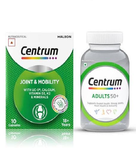 CENTRUM JOINT CAP 10 SWorld's No.1 Multivitamin Brand, Centrum brings to you Centrum Joint & Mobility. One blister with 10 Capsules. Recommended to take 1 Capsule/Day.