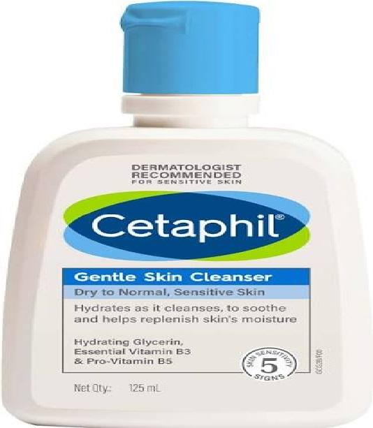 CETAPHIL GENTLE SKIN CLEANSER 125ML
For dry to normal, sensitive skin. This creamy formula is clinically proven to provide continuous hydration to protect against dryness.
