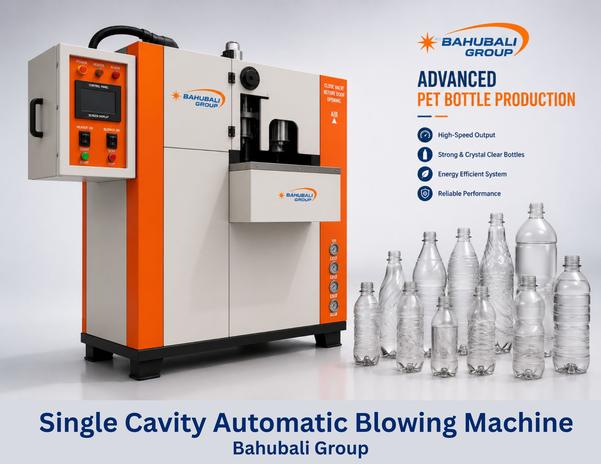 Single Cavity Automatic Blowing Machine Manufacturer In Bharatpur Rajasthan