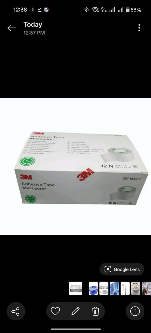 3 M Adhesive Tape Micropore 