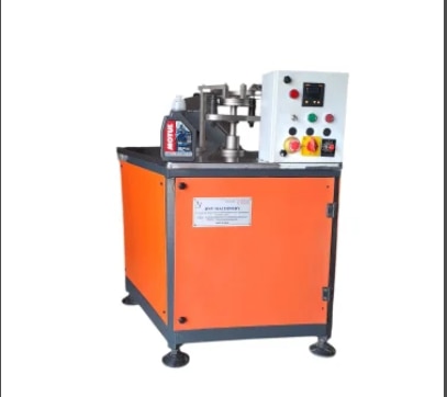 A Semi-Automatic Cap Sealing Machine is a packaging machine used to tighten, seal, or cap bottles and containers. The operator places the bottle and cap manually, and the machine performs the sealing or tightening process.Bottle Diameter : Cap diameter =45 mmChange parts required : NoPower Consumption : 0.5 hpOverall Dimension : 940 x 940 x 1040Motor Power : 0.5 hpSemi auto cap slitting mc ,45x45 mm cap size,manual cap placing and manual picking