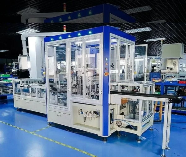 Leading Manufacturer of automatic assembly machines in Nadiad.
Application : Automotive Parts
Machine Type : Rotary Indexing
Production Capacity : Above 80 pcs/min
Material : Aluminium
Automation Grade : Automatic
Power Source : Electric
Stations : 7-12 Station
Automation Grade : Semi-Automatic
- Warranty : 9 months on PLC, HMI motor & Drive.
- Air compressor : 3 HP 3 phase (your scope)
- Free : Recipe, Training of operations and general maintenance of the machine at our Surat factory.
- Machine Speed : 10-15 holder/minute (Depends on operator)
- Machine weight : @200 Kg