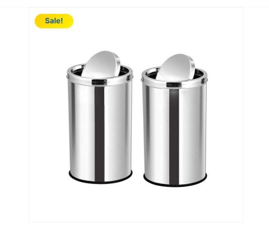 SS BIN SWING LID 10X14″