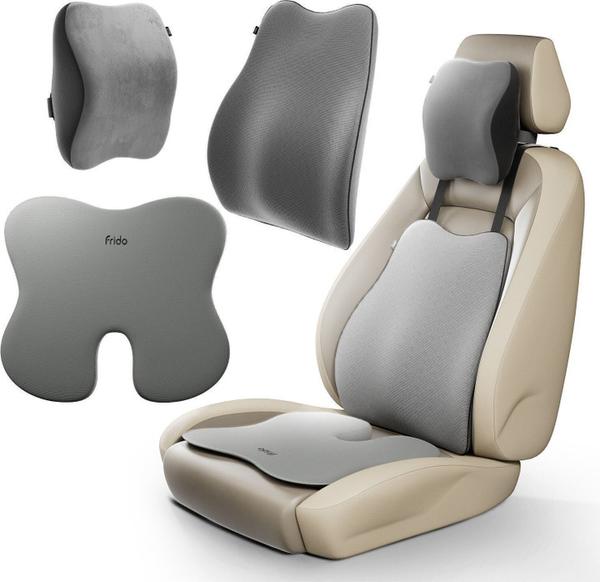 A 3-piece ergonomic bundle designed to improve driving posture and relieve fatigue during long trips or heavy commutes.