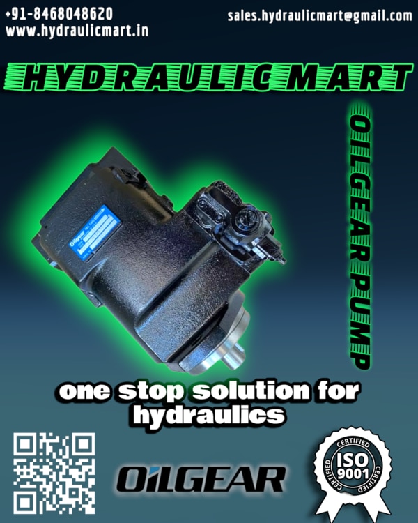 Oilgear Hydraulic Pump Price in Uttar Pradesh: Complete Buying Guide for 2026When it comes to heavy-duty industrial applications, Oilgear hydraulic pumps are a benchmark for reliability. As industries in Uttar Pradesh modernize, finding the right Oilgear hydraulic pump price in Uttar Pradesh involves more than just looking at the lowest quote. It requires understanding the value of rugged construction, consistent pressure delivery, and long-term efficiency.For procurement managers and plant engineers, the decision to select an Oilgear piston pump supplier hinges on genuine part availability and after-sales service. With a vast network, identifying the right Oilgear distributors in Uttar Pradesh is the first step to ensuring a seamless installation.Understanding the InvestmentThe cost of a hydraulic pump varies significantly based on the model, displacement, and pressure rating. In the Uttar Pradeshn market, prices for high-quality piston pumps can range from ₹1.4 lakh to over ₹6.5 lakh per unit, depending on the complexity.For instance, the popular Oilgear PVG series, such as the PVG-065-F1UV-LSFY-P-1NNSN, is widely used for its open-loop circuit design and robust construction. This specific piston pump typically falls in the higher price bracket due to its performance specifications. Other common models, such as the PVZ series, are recognized for their continuous high-pressure capabilities reaching up to 5000 psi, making them a staple in the industrial sector.Selecting the Right Supplier and DistributorThe complexity of Oilgear pumps demands technical expertise. Authorized Oilgear distributors in Uttar Pradesh do more than sell units; they provide tailored solutions for industries like forging, extrusion, and aerospace.An established distributor can offer crucial import substitution under the “Make in Uttar Pradesh” initiative by manufacturing or customizing solutions locally. For maintenance teams, a reliable Oilgear piston pump supplier ensures access to original repair kits and spares, minimizing downtime. Since pumps like the PVG-065 are precision instruments, sourcing them through authorized channels is critical to avoid counterfeit products that can damage your system.For quality components and expert guidance in navigating the Oilgear hydraulic pump price in Uttar Pradesh, Hydraulic Mart provides the confidence needed to invest in premium equipment.Specifications OverviewModel Key Feature Typical ApplicationPVG Series Variable displacement, open-loop Mobile and industrial hydraulicsPVZ Series High continuous pressure (5000 psi) Heavy-duty industrial pressesFrequently Asked Questions (FAQs)Q1: What is the average Oilgear hydraulic pump price in Uttar Pradesh?A: The price depends on the model and specifications. For variable displacement piston pumps like the PVG series, prices generally start from approximately ₹1,65,000 for standard units, with larger industrial variants costing more.Q2: How can I find genuine Oilgear distributors in Uttar Pradesh?A: Look for authorized partners recognized by The Oilgear Company, USA. Many distributors are ISO-certified and offer localized manufacturing and repair services. Consulting with established suppliers like Hydraulic Mart can help verify authenticity.Q3: What are the common model numbers for an Oilgear piston pump in Uttar Pradesh?A: Two prominent models include the PVG-065-F1UV-LSFY-P-1NNSN and the PVZ series, which are widely used in the Uttar Pradeshn market for their durability and high flow rates.Q4: Why are Oilgear pumps more expensive than other hydraulic pumps?A: Oilgear pumps feature advanced technologies like hydrodynamic bearings, which support the load rather than the shaft bearing, ensuring a longer lifespan and easier maintenance. This engineering justifies the premium cost.