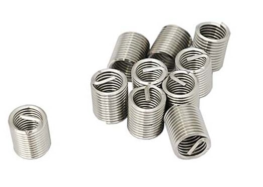 Thread Insert – Helicoil InsertHelicoil Thread Insert Manufacturer & SupplierHelicoil Thread Inserts are precision-engineered threaded inserts designed to repair, restore, and strengthen damaged or weak threads in various materials such as aluminum, steel, plastic, and composite materials. These inserts are made from high-quality wire materials like stainless steel, phosphor bronze, and Inconel, providing excellent durability, corrosion resistance, and long service life.A Helicoil insert creates a stronger internal thread compared to the original thread, making it ideal for applications where repeated assembly and disassembly are required. It helps prevent thread wear, stripping, and damage caused by vibration, heavy loads, and thermal expansion.Features of Helicoil Thread InsertsHigh-strength thread reinforcement solutionRepairs stripped, damaged, or worn-out threadsExcellent resistance to vibration and temperature changesAvailable in metric and inch thread sizesSuitable for coarse and fine thread applicationsImproves thread durability and load capacityLightweight and easy installation processProvides reliable performance in demanding environmentsApplications of Helicoil InsertsHelicoil inserts are widely used in multiple industries, including:Automotive componentsAerospace equipmentElectrical and electronic assembliesMachinery and industrial equipmentEngineering and manufacturing applicationsMaintenance and repair operationsHelicoil Installation ProcessThe installation of a Helicoil insert involves a simple and efficient process:Drill the damaged hole to the required sizeTap new threads using a Helicoil tapInstall the insert using a fitting tool or mandrelRemove the tang after installation (if required)This process restores the original thread size and provides a stronger, more reliable fastening solution.Benefits of Using Helicoil InsertsHelicoil thread inserts offer a cost-effective alternative to replacing expensive components. They increase thread strength, improve fastening reliability, and extend the service life of parts. These inserts are especially useful in lightweight materials where direct threading may not provide sufficient strength.Khodiyar Helicoil Thread InsertsAt Khodiyar, we offer a wide range of high-quality Helicoil Thread Inserts suitable for industrial repair, maintenance, and manufacturing applications. Our inserts are manufactured to provide precision fitting, excellent durability, and dependable performance for various engineering requirements.