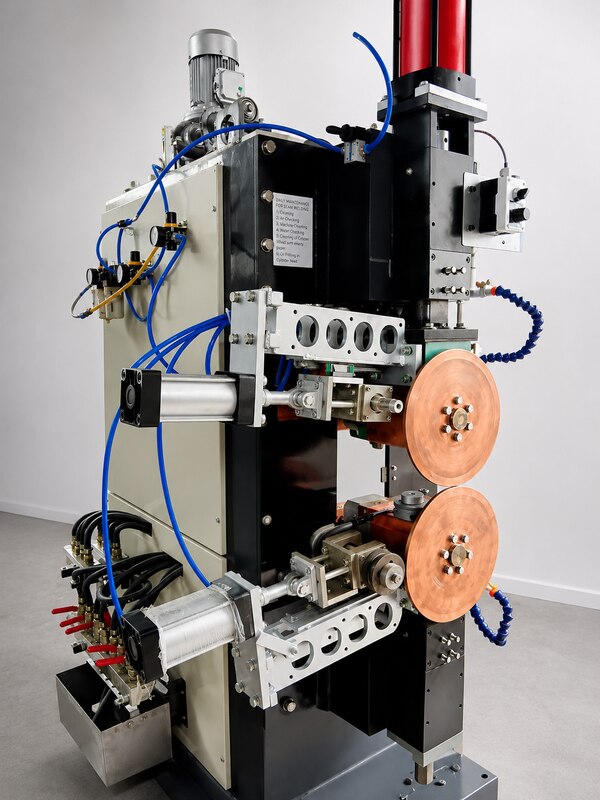 Product Details:
• Automatic Grade-Semi-Automatic
• Brand-Indramani
• Application-Welding
• Rating-35 KVA to 200 KVA
Being a foremost organization in this industry, we are actively engaged in offering the finest quality range of Circumferential Seam Welding Machine.
Details:
This Seam welding machine is precision built and has robust construction to meet the exact needs of leak proof joints in the industry.
Application:
Containers, Barrels, Cans, Silencers, Water tank, Fuel tanks, Power Transformer, Radiator, etc.
Price Range : Rs.4000 - Rs.65000 / Piece