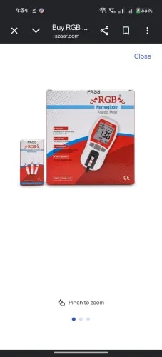 single-use diagnostic consumables designed to work alongside an RGB Hemoglobin Meter to rapidly measure hemoglobin levels in human blood