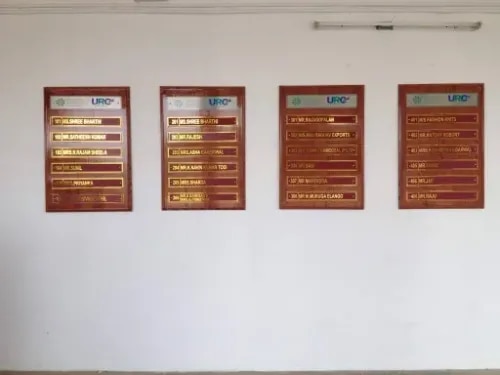 Apartment Number Plate product image