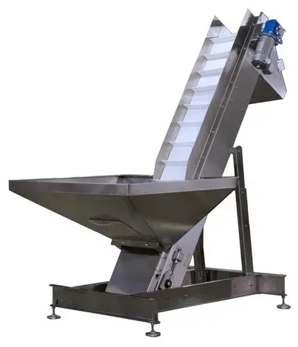 Hopper Elevator Manufacturer in Indore | Prime Equipments And Plant AutomationHigh-Performance Hopper Elevator & Z Type Bucket Elevator for Efficient Vertical Material HandlingPrime Equipments And Plant Automation is a trusted Hopper Elevator Manufacturer in Indore, offering robust and hygienic Hopper Elevators and Z Type Bucket Elevators for efficient vertical transportation of bulk materials. Designed for high productivity and minimal product spillage, our elevators are widely used in food processing, pharmaceutical, agro, chemical, fertilizer, and packaging industries.Manufactured using premium-grade SS304, SS316, and Mild Steel (MS), our hopper elevators provide reliable, continuous, and safe material transfer from ground level to elevated processing, packaging, or storage points. The integrated hopper design ensures clean handling while preventing material scattering during operation.Product Specifications-Product Type: Hopper Elevator / Z Type Bucket ElevatorCapacity: 15 Kg/Feet (Custom capacities available)Standard Throughput: Up to 2000 Kg/Hour (Customizable)Belt Width: 1000 mmBelt Thickness: 5–10 mmMaterial of Construction: SS304, SS316, Mild Steel (MS)Structure Material: MS / SS304 / SS316Operating Height: 1 to 3 ft from GroundDischarge Height: 3 m to 10 mApplication: Vertical Material Handling in Industrial Production LinesKey Features-Efficient vertical conveying with minimal product lossIntegrated hopper to prevent material spillageHygienic design suitable for food-grade applicationsHeavy-duty construction for continuous industrial useSmooth and reliable operationLow maintenance and energy-efficient performanceCorrosion-resistant stainless steel options availableCustom-designed for different material types and plant layoutsEasy integration with existing production and packaging linesApplications-Our Hopper Elevators are suitable for handling powders, granules, seeds, snacks, grains, tablets, chemicals, fertilizers, and other bulk materials in:Food Processing IndustriesAgro & Grain Processing PlantsPharmaceutical IndustriesFertilizer Manufacturing UnitsChemical IndustriesPackaging IndustriesFlour MillsSpice Processing UnitsWarehouses & Material Handling FacilitiesIndustrial Manufacturing PlantsCustomization OptionsPrime Equipments And Plant Automation manufactures hopper elevators according to customer-specific production requirements with options such as:Customized CapacityAdjustable Elevator HeightMultiple Bucket SizesSS304, SS316 & MS ConstructionFood-Grade Bucket OptionsVariable Speed Control (VFD)Different Hopper SizesAutomatic Feeding & Discharge SystemsCustom Belt Width and Elevator LengthEvery system is engineered to maximize productivity while ensuring smooth, reliable, and safe material handling.Why Choose Prime Equipments And Plant Automation, Indore?Prime Equipments And Plant Automation is recognized as a reliable Hopper Elevator Manufacturer in Indore, delivering advanced material handling solutions for industries across Madhya Pradesh and India. Our experienced engineering team designs and manufactures customized elevator systems that improve production efficiency, reduce manual handling, and maintain product quality throughout the conveying process.From consultation and design to manufacturing, installation, and after-sales support, we provide complete conveyor and elevator solutions tailored to your business needs.Whether you need a Hopper Elevator, Z Type Bucket Elevator, or Vertical Bucket Conveyor, we deliver dependable solutions built for long-term industrial performance.Looking for the best Hopper Elevator Manufacturer in Indore? Contact Prime Equipments And Plant Automation for customized, high-performance hopper elevators that enhance productivity and streamline your material handling operations.Hopper Elevator Manufacturer in Indore, Hopper Conveyor Supplier Indore, Z Type Bucket Elevator Manufacturer, Bucket Elevator Manufacturer Indore, Vertical Material Handling Equipment, Food Grade Hopper Elevator, Stainless Steel Hopper Elevator, Industrial Bucket Conveyor, Material Handling Equipment Indore, Pharmaceutical Hopper Elevator, Agro Industry Elevator, Packaging Conveyor Manufacturer, Conveyor System Manufacturer Madhya Pradesh, Prime Equipments And Plant Automation Indore.
