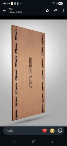 CenturyPly Century Sainik Plywood is a reliable and economical plywood designed for residential and commercial interiors. It is manufactured to deliver strength, durability, and long-lasting performance, making it suitable for furniture, wardrobes, cabinets, partitions, and general interior applications.Key Features:✔ High strength and dimensional stability✔ Borer and termite resistant✔ Boiling Water Resistant (BWR) grade options available in the Sainik range✔ Smooth surface for laminates and veneers✔ Strong screw-holding capacity✔ Low warping and bending✔ Available in multiple thicknesses such as 6 mm, 9 mm, 12 mm, 16 mm, 18 mm, and 19 mm✔ Suitable for homes, offices, schools, hotels, and commercial furniture