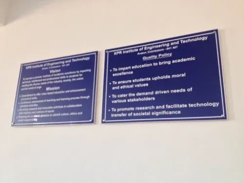 College Signboards product image