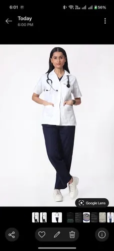 professional medical lab coat

