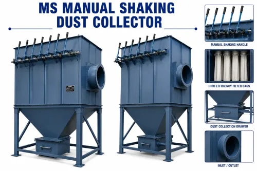 MS Manual Shaking Dust Collector product image