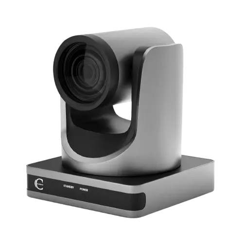 Engineered for versatility, this camera is ideal for corporate meetings, remote learning, and telemedicine. Featuring a 4K UHD CMOS sensor with a powerful 20x optical zoom lens, it delivers crystal-clear visuals with exceptional detail at any distance. Its full-function USB interface ensures seamless connectivity for modern collaboration environments.4K Ultra HD Image Quality1/1.8-inch CMOS sensor delivering ultra-clear visuals with UVC PTZ control.20x Optical Zoom + Wide Angle60° field of view with high-resolution lens for detailed long-distance capture.AI Presenter TrackingAutomatically tracks and keeps the presenter centered in frame.Power over Ethernet (PoE)Single cable for power, control, and AV transmission.Advanced H.264 EncodingEfficient video compression without compromising quality.Flexible Remote ControlSupports RS232, RS485, USB, and network control.Dual StreamingSimultaneous multi-format output for smooth performance.Low-Light PerformanceAdvanced noise reduction ensures clarity in dim environments.Multiple InterfacesSupports USB, HDMI, and network outputs simultaneously.
