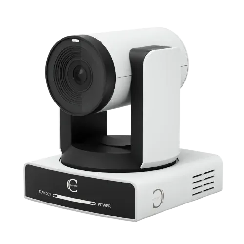 Designed for modern communication and content creation, this professional 4K camera delivers exceptional performance across corporate meetings, education, broadcasting, and live streaming. With ultra-high-definition 60fps output and powerful 30x optical zoom, it ensures every detail is captured with precision. Advanced AI tracking keeps subjects centered, making it ideal for dynamic environments like stadiums, conferences, and studios.
4K Ultra HD 60fps Output
1/1.8-inch CMOS sensor delivering crisp 4K video with backward compatibility.
30x Optical Zoom
Ultra-long zoom lens for clear visuals across large distances.
AI Humanoid Tracking
Intelligent subject tracking with automatic re-acquisition.
Virtual Studio Integration
Supports free-d protocol for AR/VR and virtual production environments.
Low-Light Enhancement
Advanced noise reduction ensures clarity in dim environments.
Dante AV-H Support (Optional)
Real-time AV transmission over Ethernet for professional workflows.
NDI®HX Support
Low-latency IP video transmission with audio and control integration.
Flexible Remote Control
Supports RS232, RS485, USB, and network control.
Multiple Interfaces
HDMI 2.0, 3G-SDI, USB, and LAN for simultaneous output.
Gravity Sensor
Automatic image flipping for flexible installation.